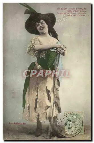 Cartes postales Fantaisie Femme La Ribaude