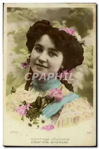 Cartes postales Fantaisie Femme