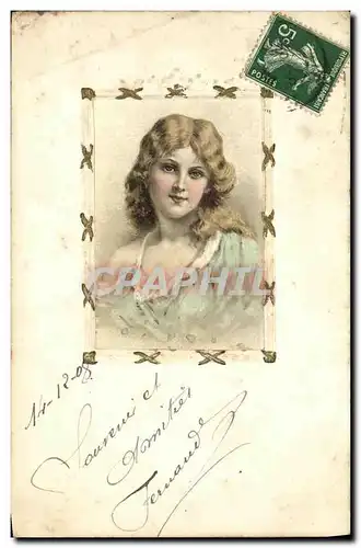 Cartes postales Fantaisie Femme