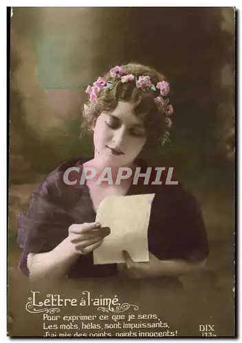 Cartes postales Fantaisie Femme