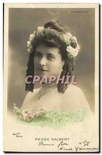 Cartes postales Fantaisie Femme Renee d Albert