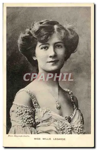 Cartes postales Fantaisie Femme Mis Millie Legarge