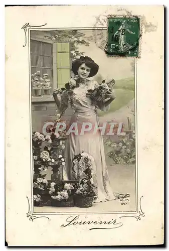 Cartes postales Fantaisie Femme