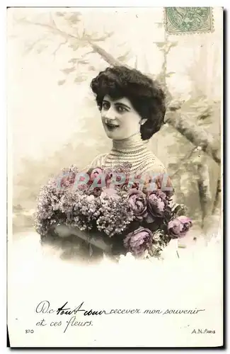 Cartes postales Fantaisie Femme