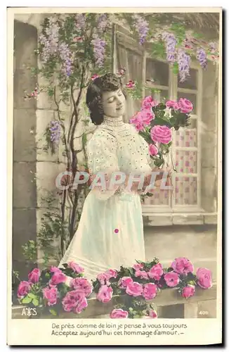 Cartes postales Fantaisie Femme