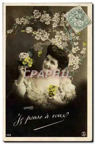 Cartes postales Fantaisie Femme
