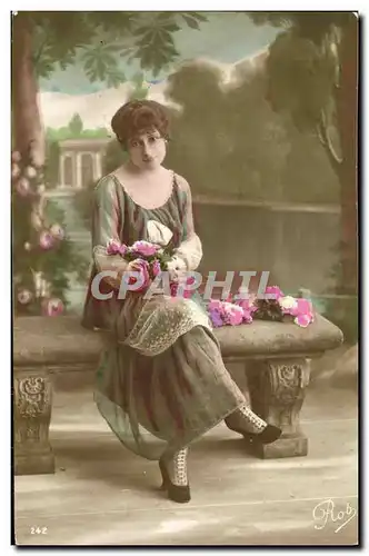 Cartes postales Fantaisie Femme