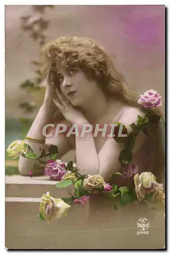 Cartes postales Fantaisie Femme