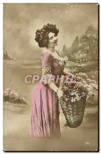 Cartes postales Fantaisie Femme