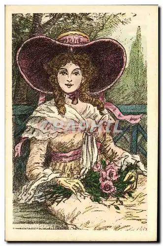 Cartes postales Fantaisie Femme