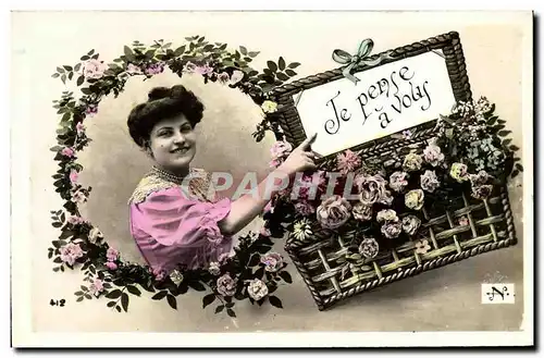 Cartes postales Fantaisie Femme