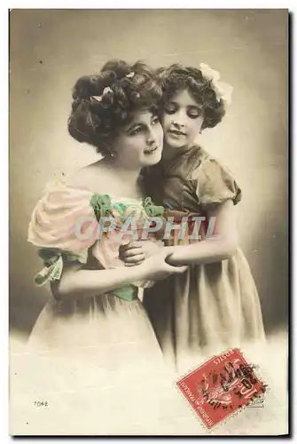 Cartes postales Fantaisie Femme Enfant