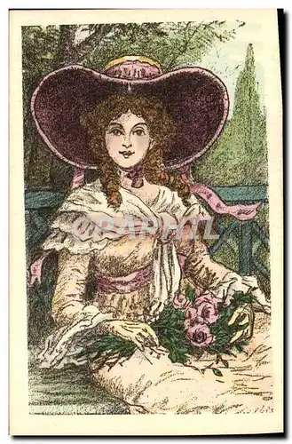 Cartes postales Fantaisie Femme