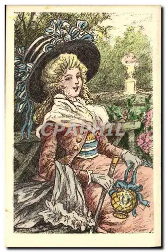 Cartes postales Fantaisie Femme