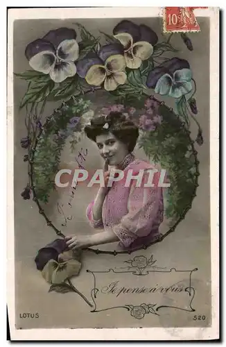 Cartes postales Fantaisie Femme