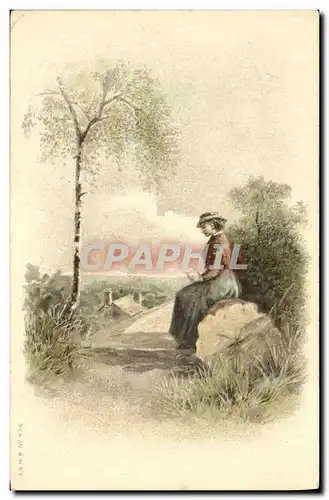 Cartes postales Fantaisie Femme