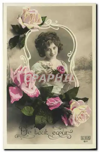 Cartes postales Fantaisie Femme