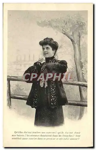 Cartes postales Fantaisie Femme