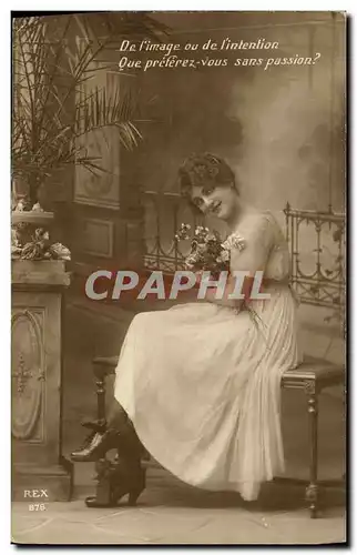 Cartes postales Fantaisie Femme