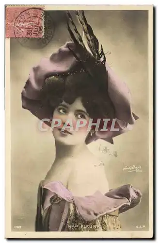 Cartes postales Fantaisie Femme Mlle Fleury