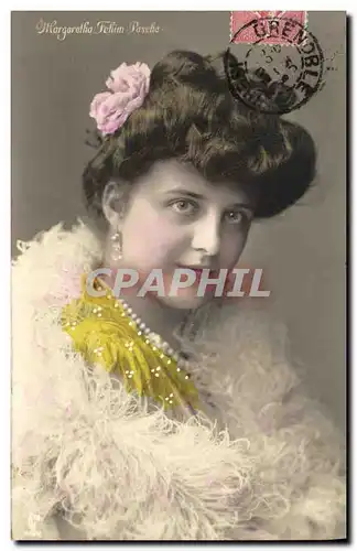 Cartes postales Fantaisie Femme Margaretha Fehim Pascha