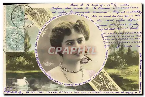 Cartes postales Fantaisie Femme Pierat