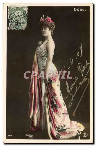 Cartes postales Fantaisie Femme Dubel