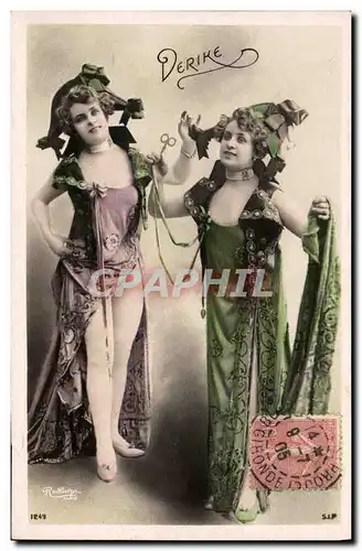 Cartes postales Fantaisie Femme Derike