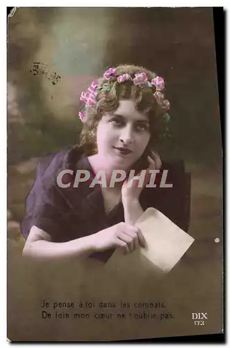 Cartes postales Fantaisie Femme