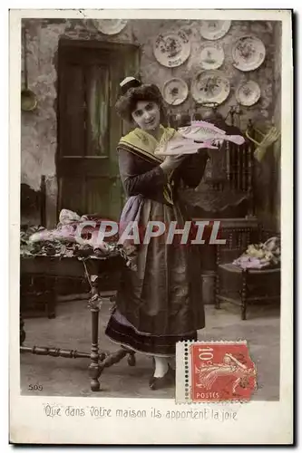 Cartes postales Fantaisie Femme