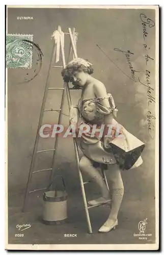 Cartes postales Fantaisie Femme Olympia Berck