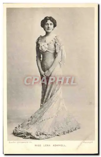 Cartes postales Fantaisie Femme Miss Lena Ashwell