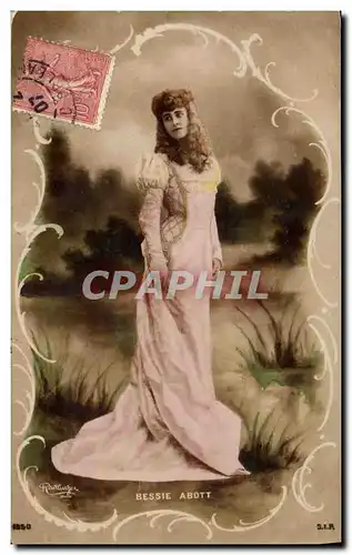 Cartes postales Fantaisie Femme Bessie Abott