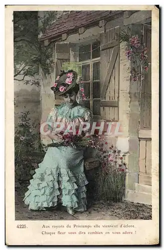 Cartes postales Fantaisie Femme