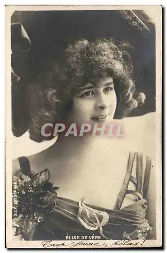 Cartes postales Fantaisie Femme Elise de Vere