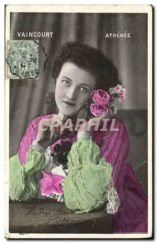 Cartes postales Fantaisie Femme Vaincourt Athenee