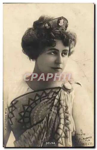 Cartes postales Fantaisie Femme Delna