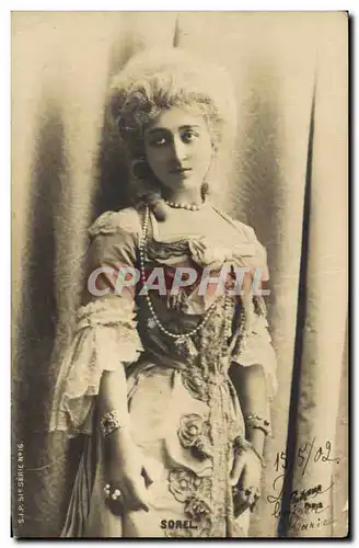 Cartes postales Fantaisie Femme Sorel