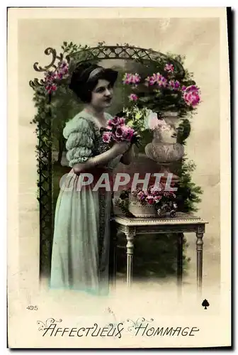 Cartes postales Fantaisie Femme