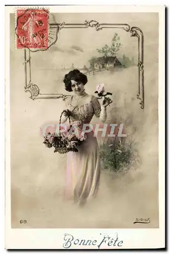 Cartes postales Fantaisie Femme