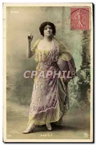 Cartes postales Fantaisie Femme Scala Dartele