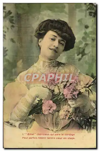 Cartes postales Fantaisie Femme