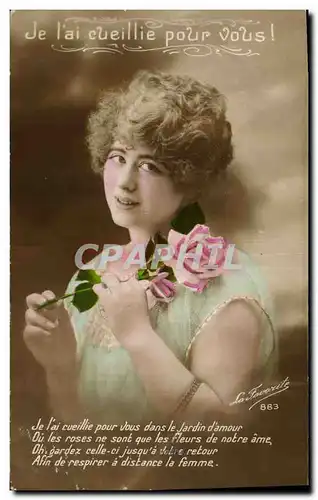 Cartes postales Fantaisie Femme