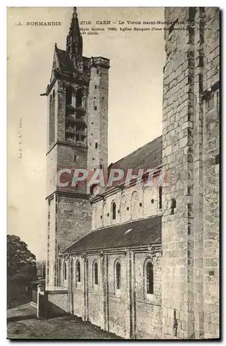 Ansichtskarte AK Caen Vieux Saint Nicolas Arcades des carmes