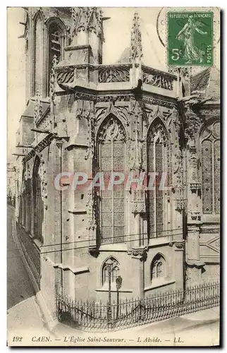 Cartes postales Caen L Eglise St Sauveur L abside