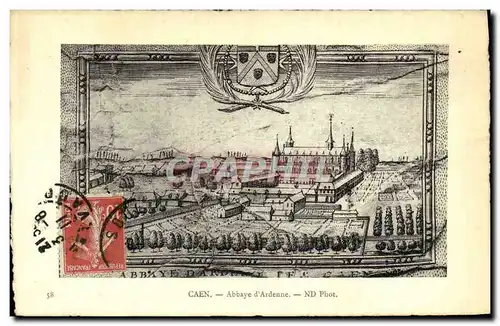 Cartes postales Caen Abbaye d Ardenne