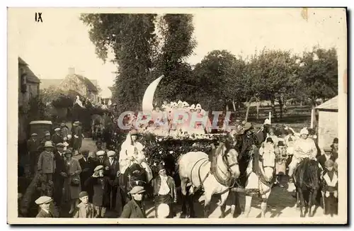 CARTE PHOTO Caen Enfants Carnaval
