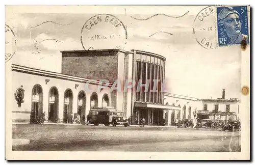 Cartes postales Caen La Gare de L Ouest