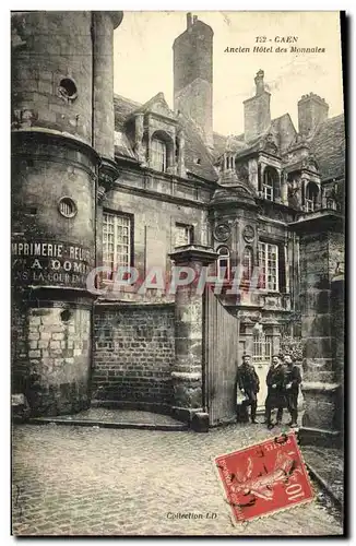 Cartes postales Caen Hotel Des monnaies