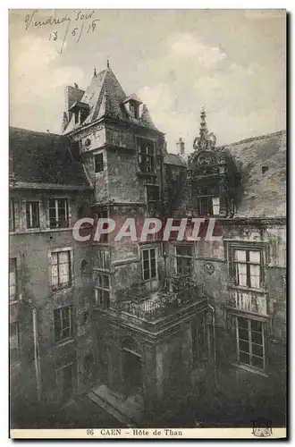 Cartes postales Caen Ancien L Hotel de Than